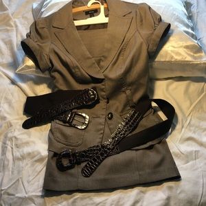 BCX size two, 2-piece skirt suit